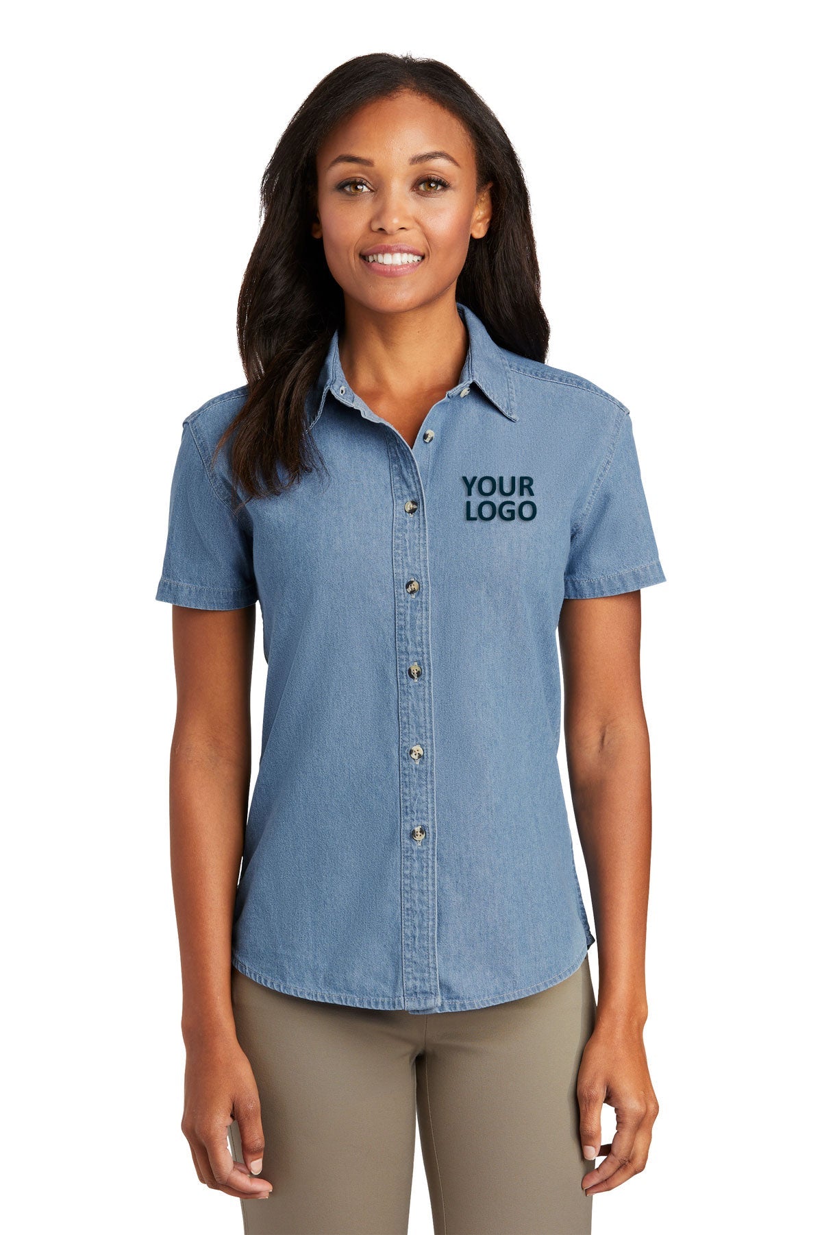 Just Country Kerry Work Shirt Womens- Blue - Kimberley Country Department  Store